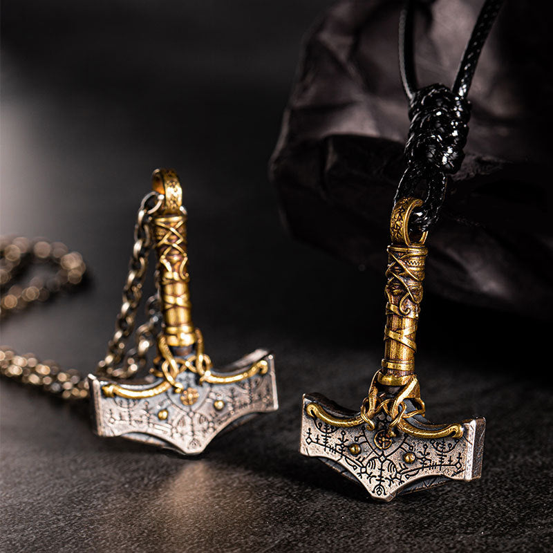 ⚜️ HF™ – Carved Silver Pendant | Heritage Edition