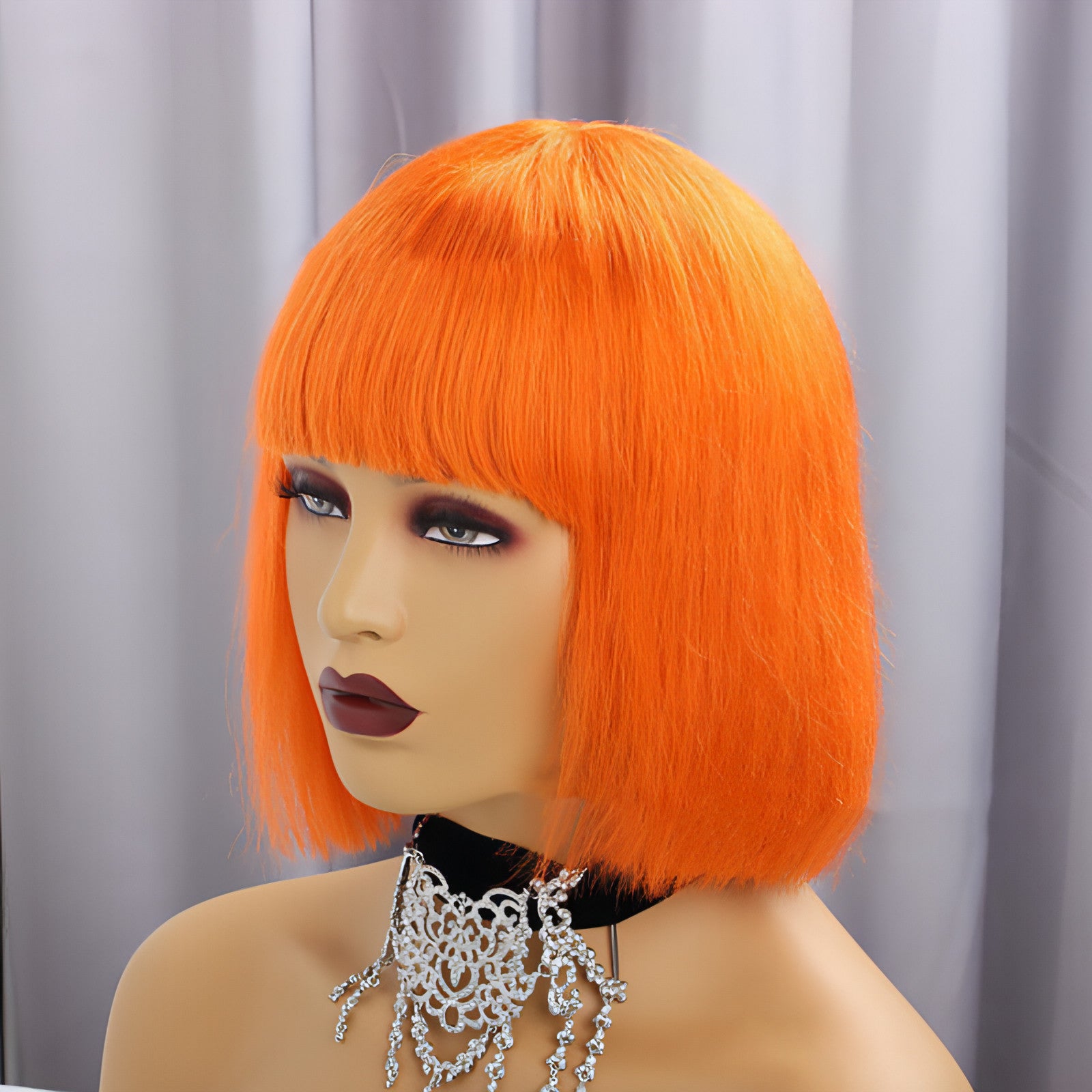 LuxeWave Full Mechanism Real Hair Headgear