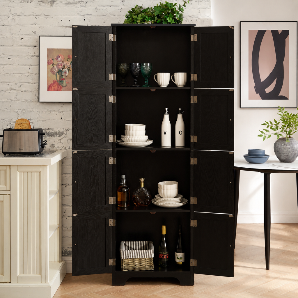 Lunelux Home - 72.4  Tall Storage Cabinet