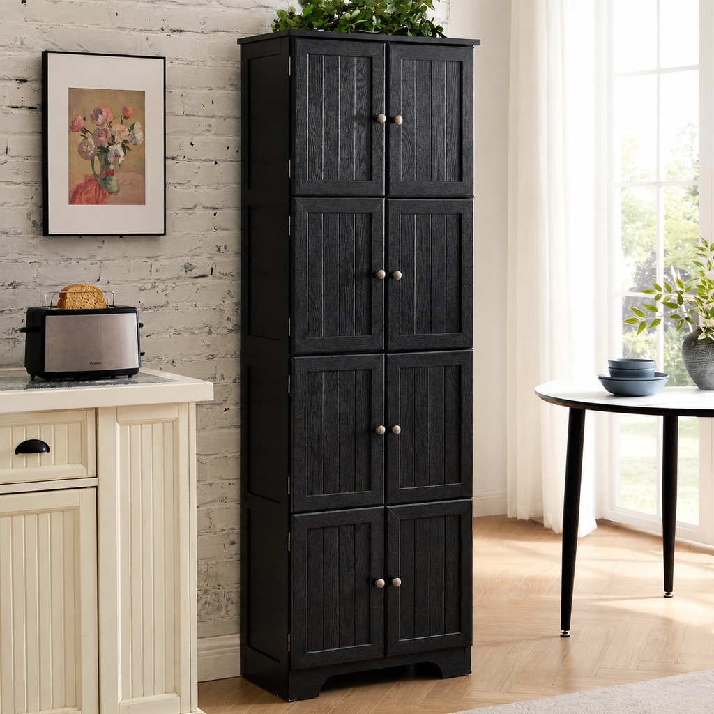 Lunelux Home - 72.4  Tall Storage Cabinet