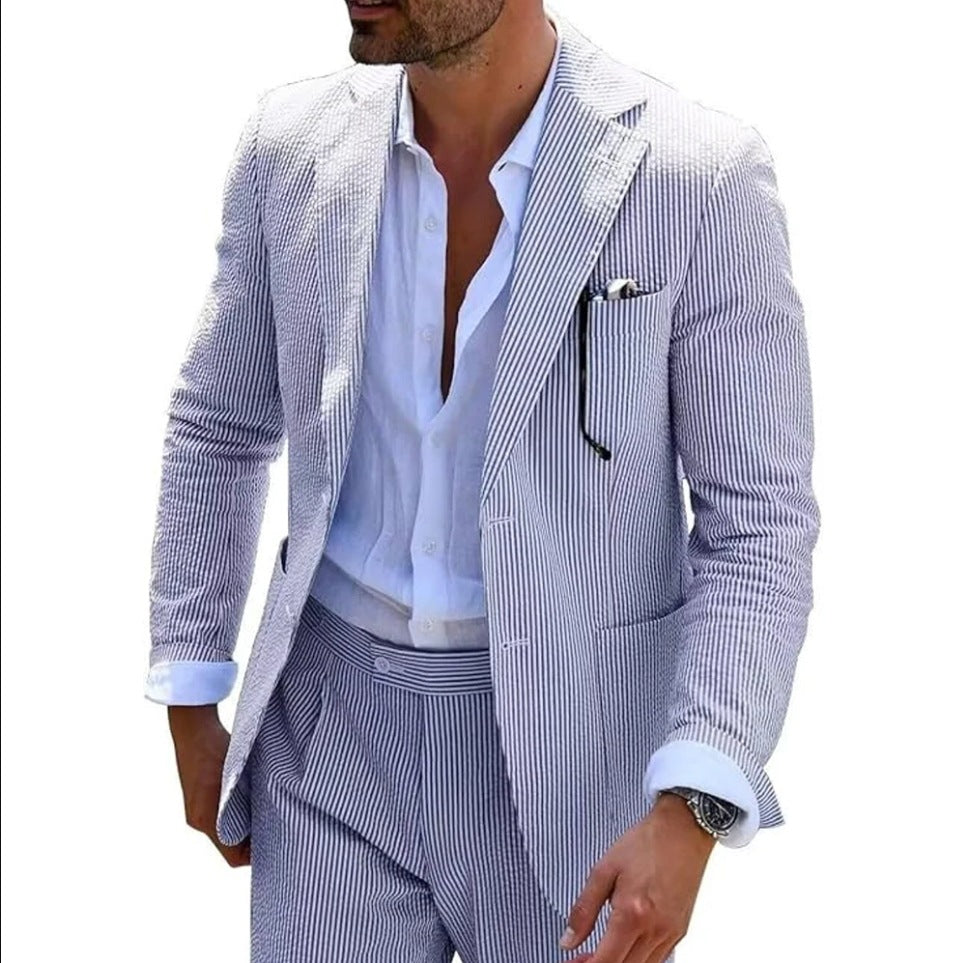 Seersucker Summer Suit – Haute Edition 25