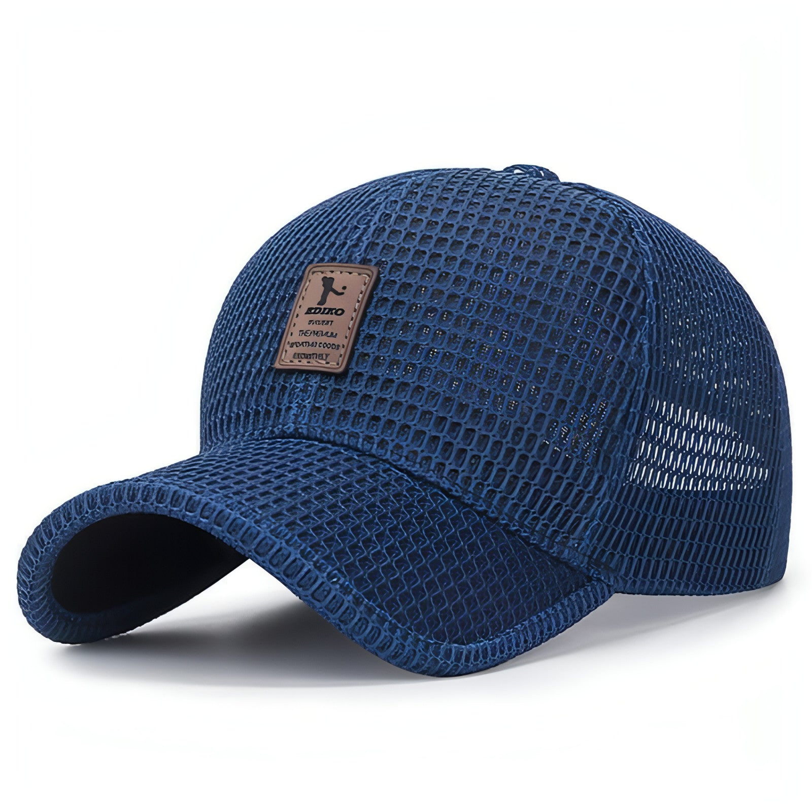 Sombrero de malla transpirable con protección solar para exteriores para hombre
