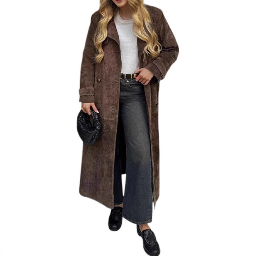Vintage Brown Slim Coat – Haute Edition 25