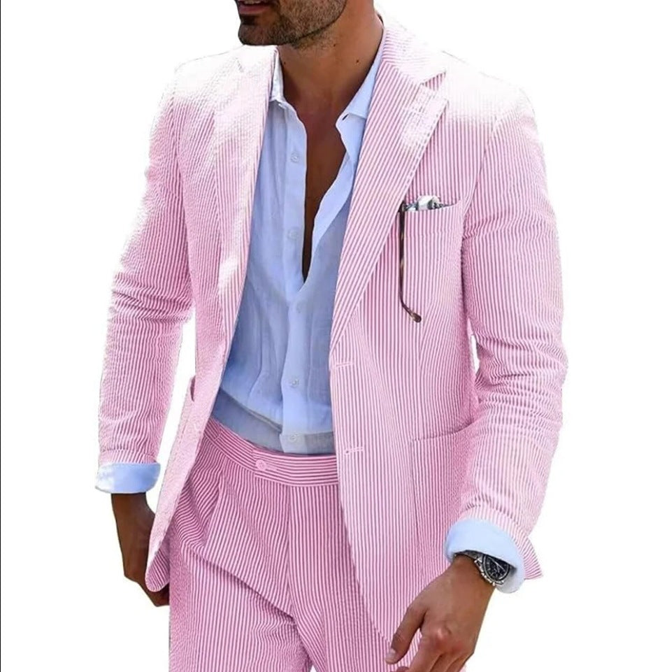 Seersucker Summer Suit – Haute Edition 25