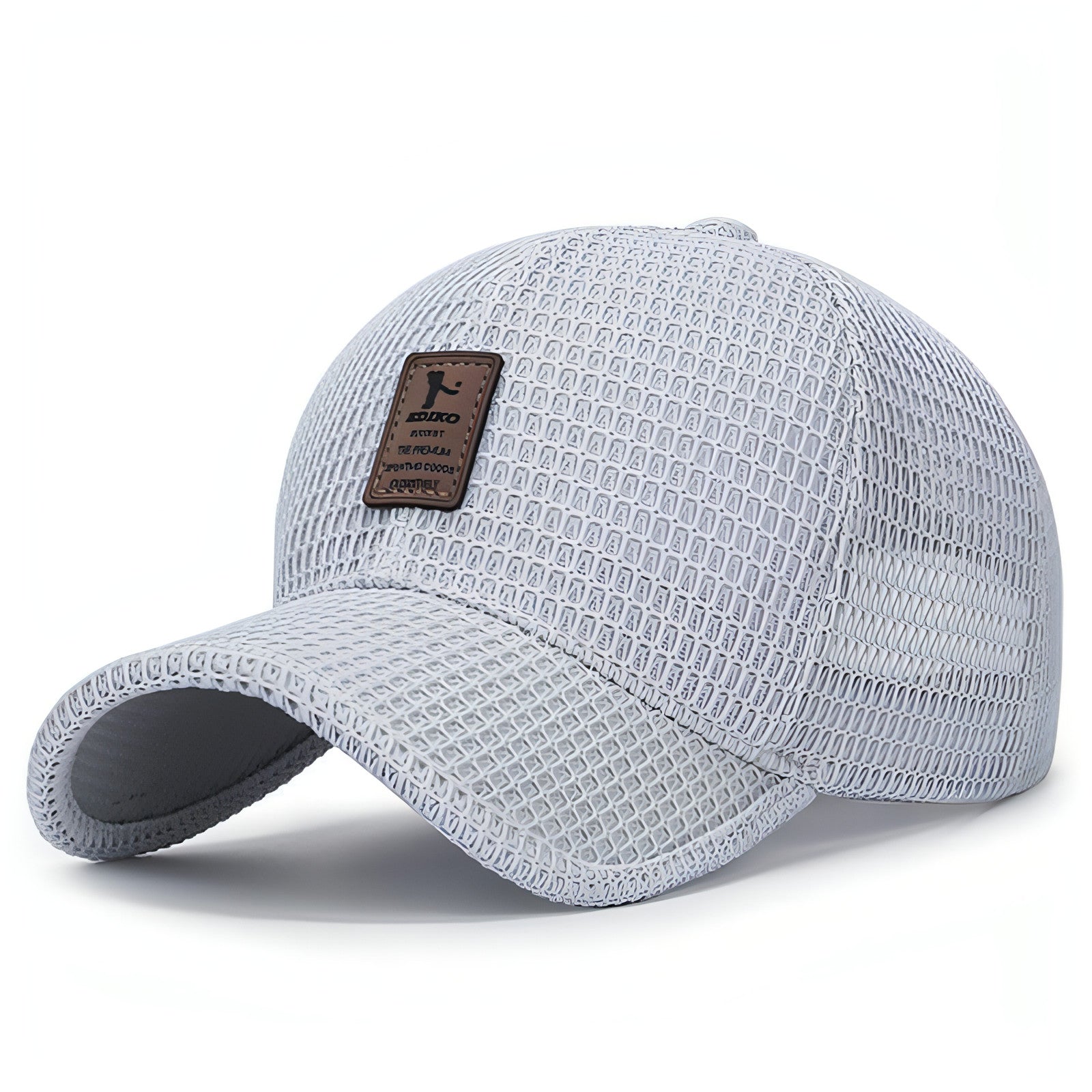 Sombrero de malla transpirable con protección solar para exteriores para hombre