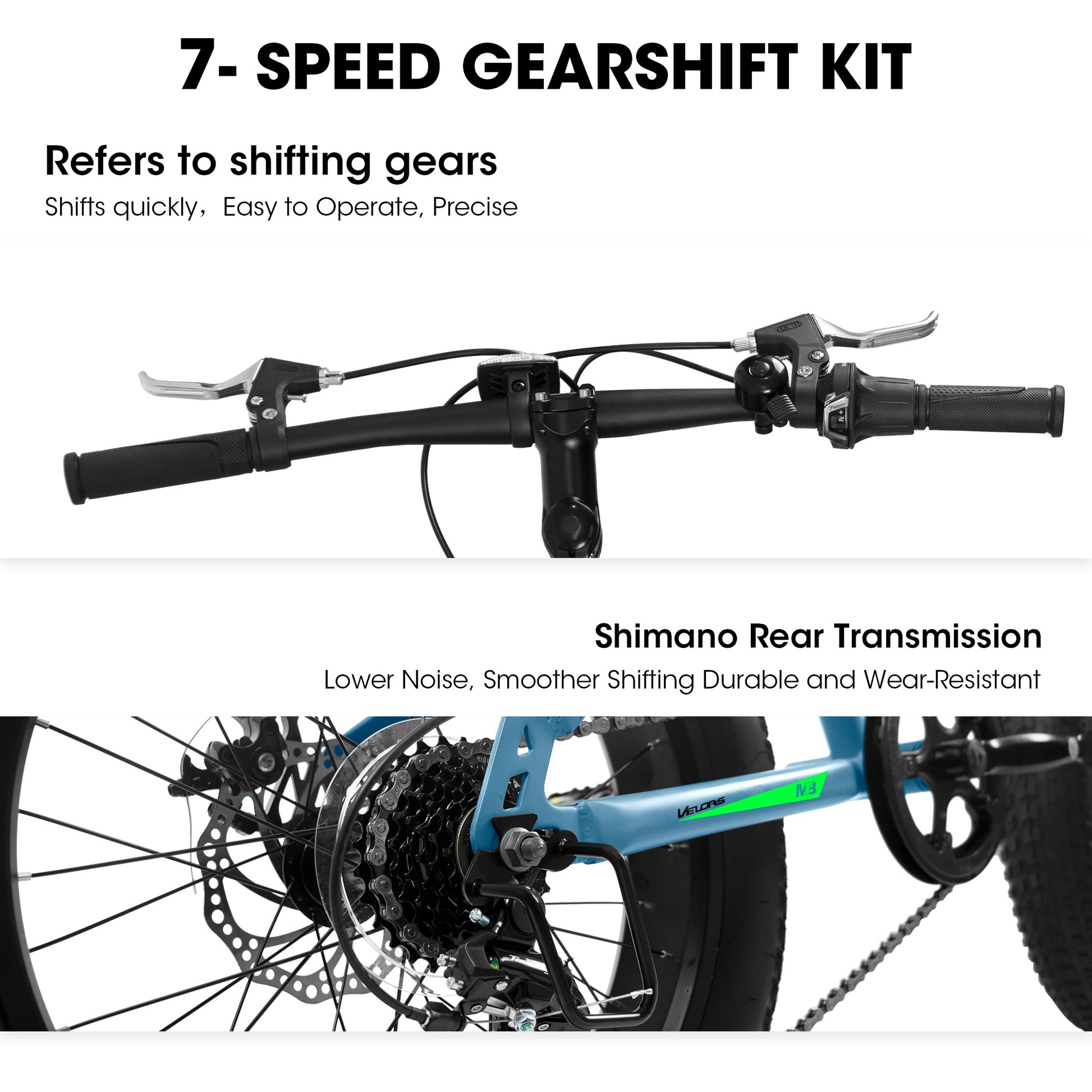 VeloCore™ – 20-Inch Fat Tire Mountain Bike