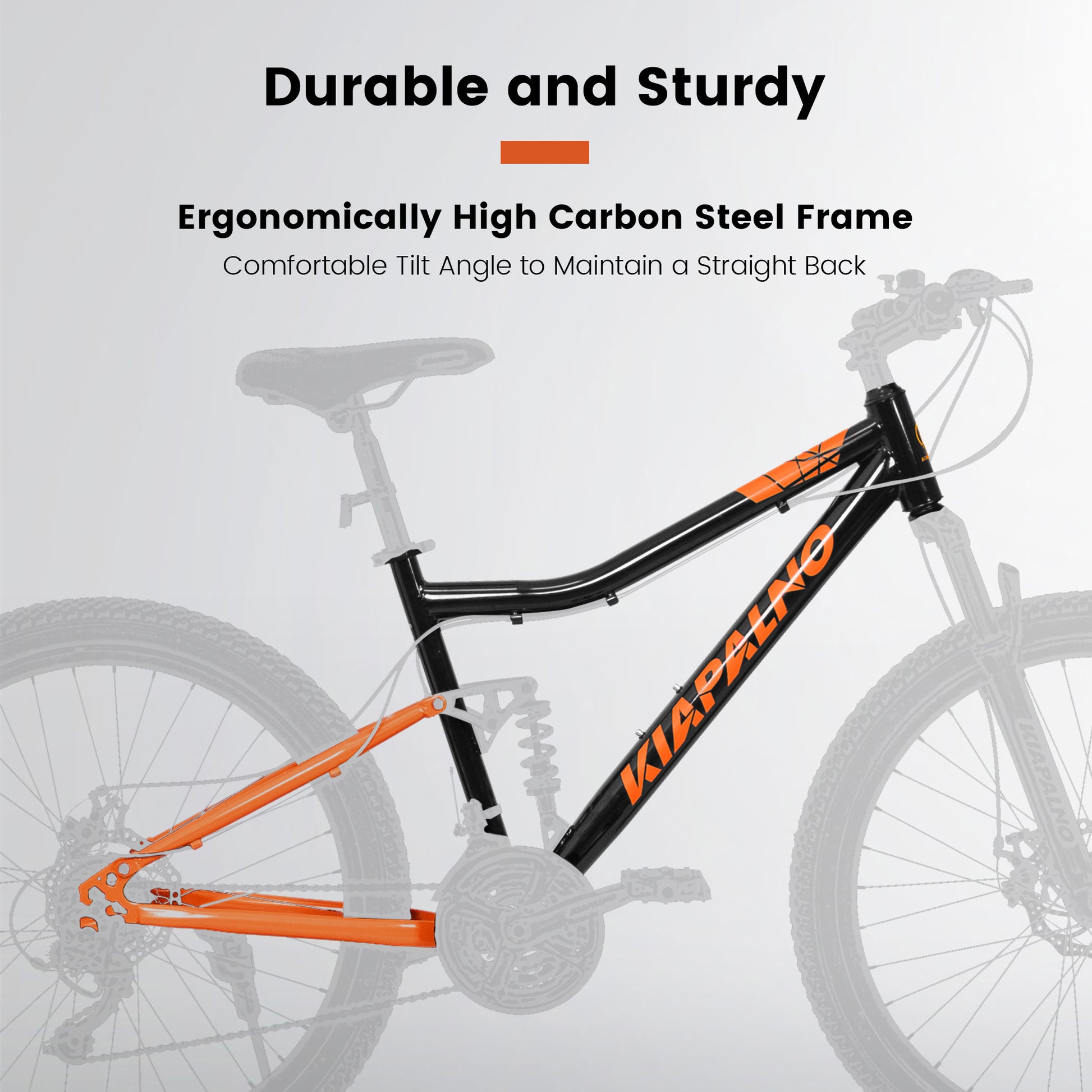 TerraRush™ – 26" Mountain Bike with Shock Absorber & 21-Speed Gear
