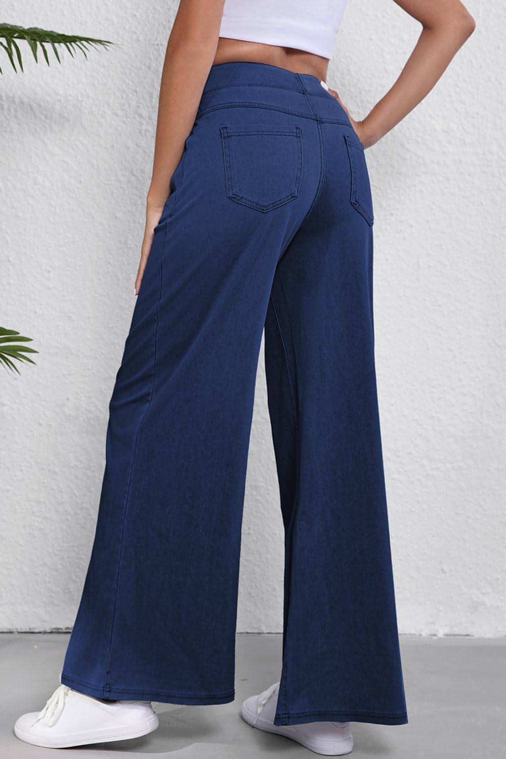Парус Blue Medium Wash Straight Lease Casual Jeans