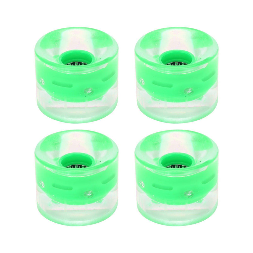 Wheel 78A 60x45mm HighElastic Skateboard Flash Wheel PU Filling for Longboard Cruiser Board(Green )
