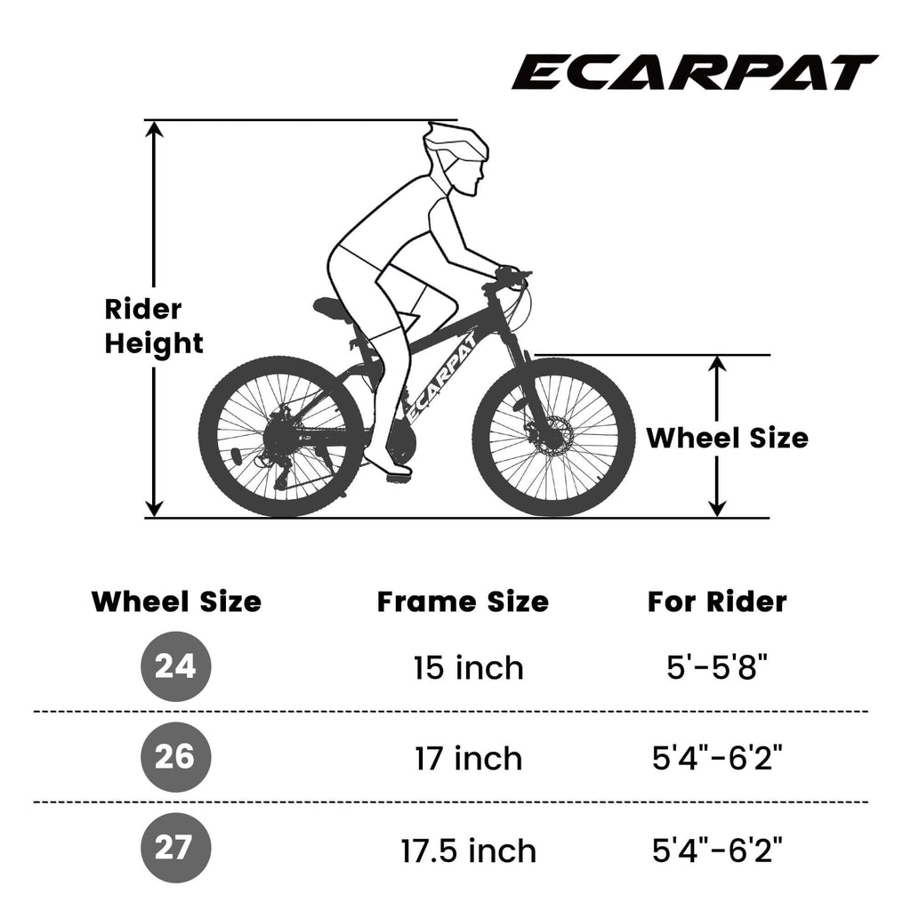 FlexRide™ 24 – 24" MTB Bike with Disc Brakes & 21-Speed Gears