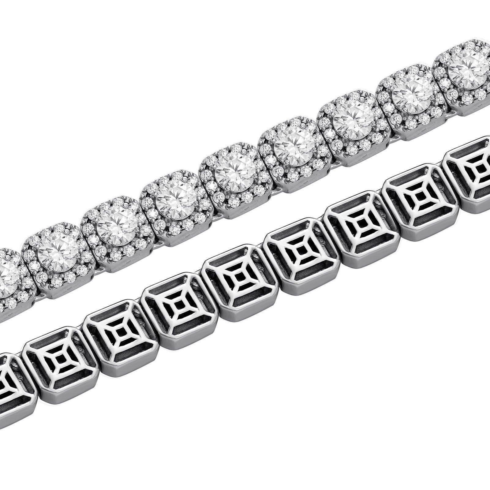 Herr hiphop halsband silver godis