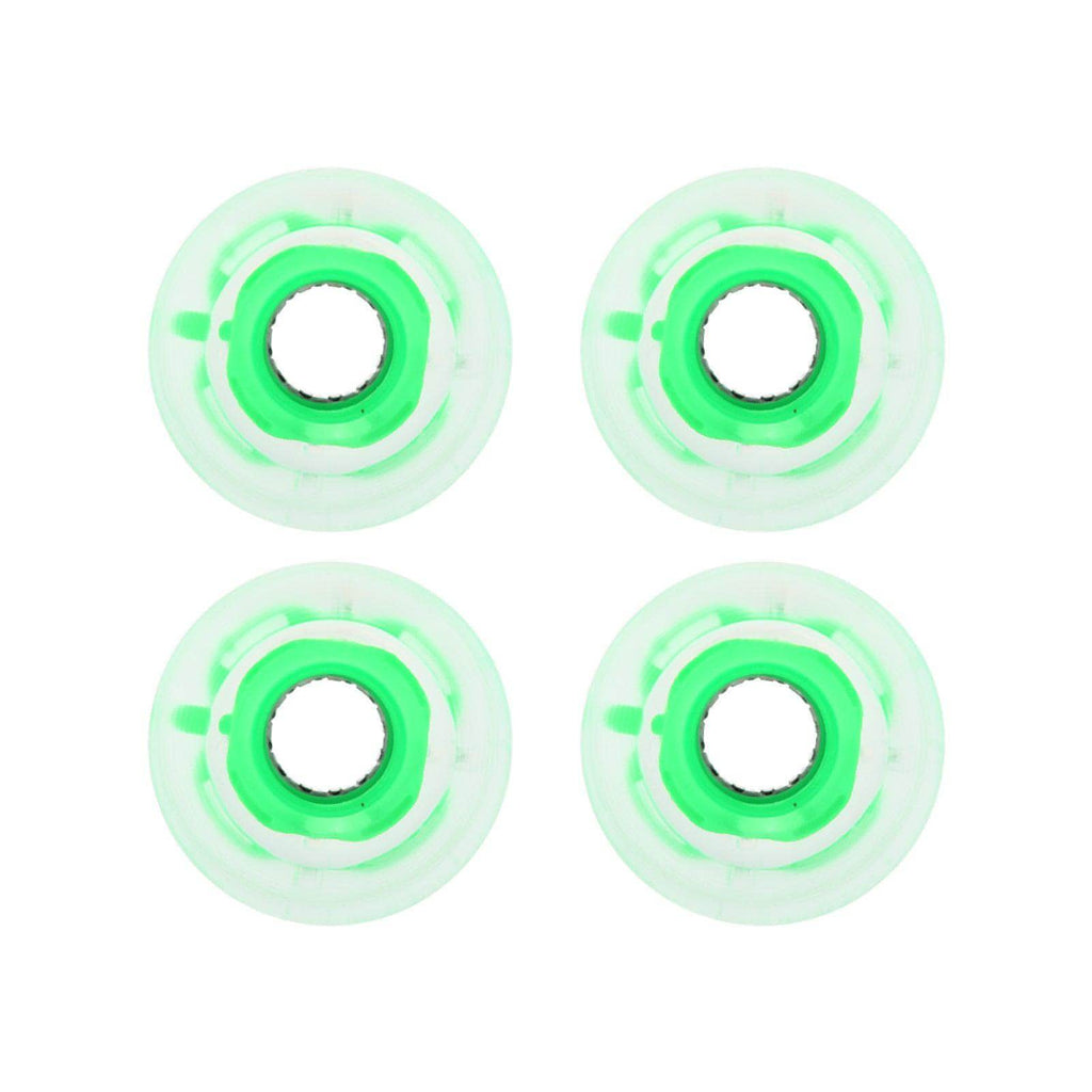 Wheel 78A 60x45mm HighElastic Skateboard Flash Wheel PU Filling for Longboard Cruiser Board(Green )
