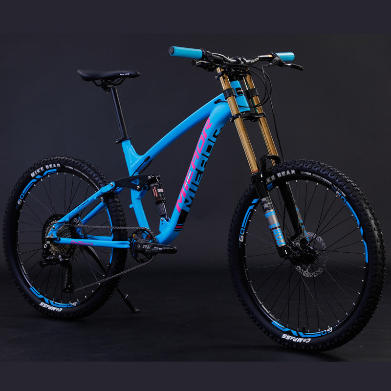 Mieaor™ TrailBlaze Pro – Full Suspension MTB (26/27.5", 11-Speed, Oil Brake, Alloy Frame)