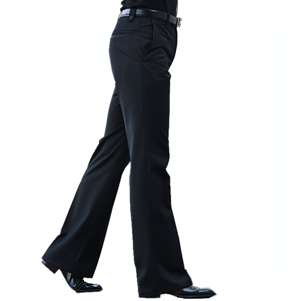 Pantalones de traje rectos de negocios informales para hombre (jeans y pantalones)