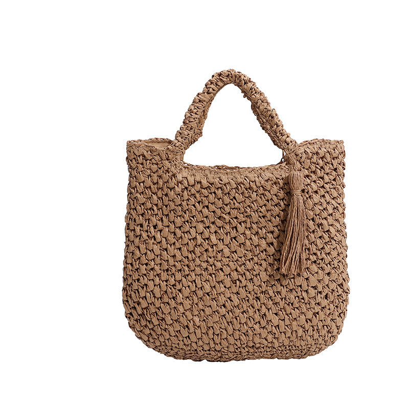 SolunaWeave™ – Nomad Knit Tote