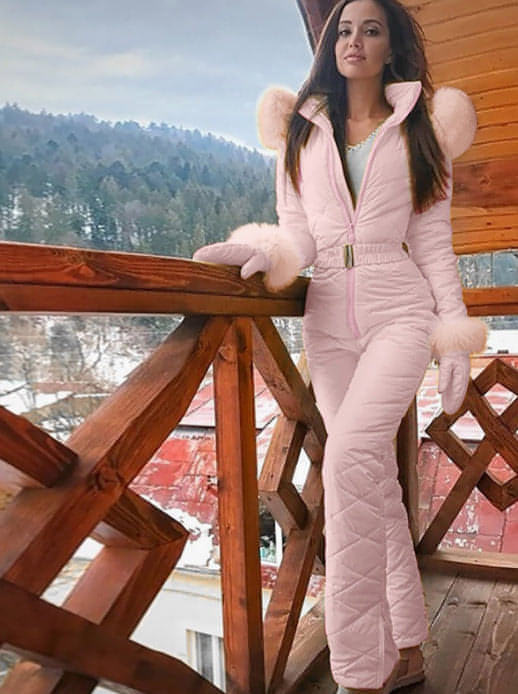 Winter Outdoor Fashion Ski Suit for Women – Warmth & Freedom on the Slopes