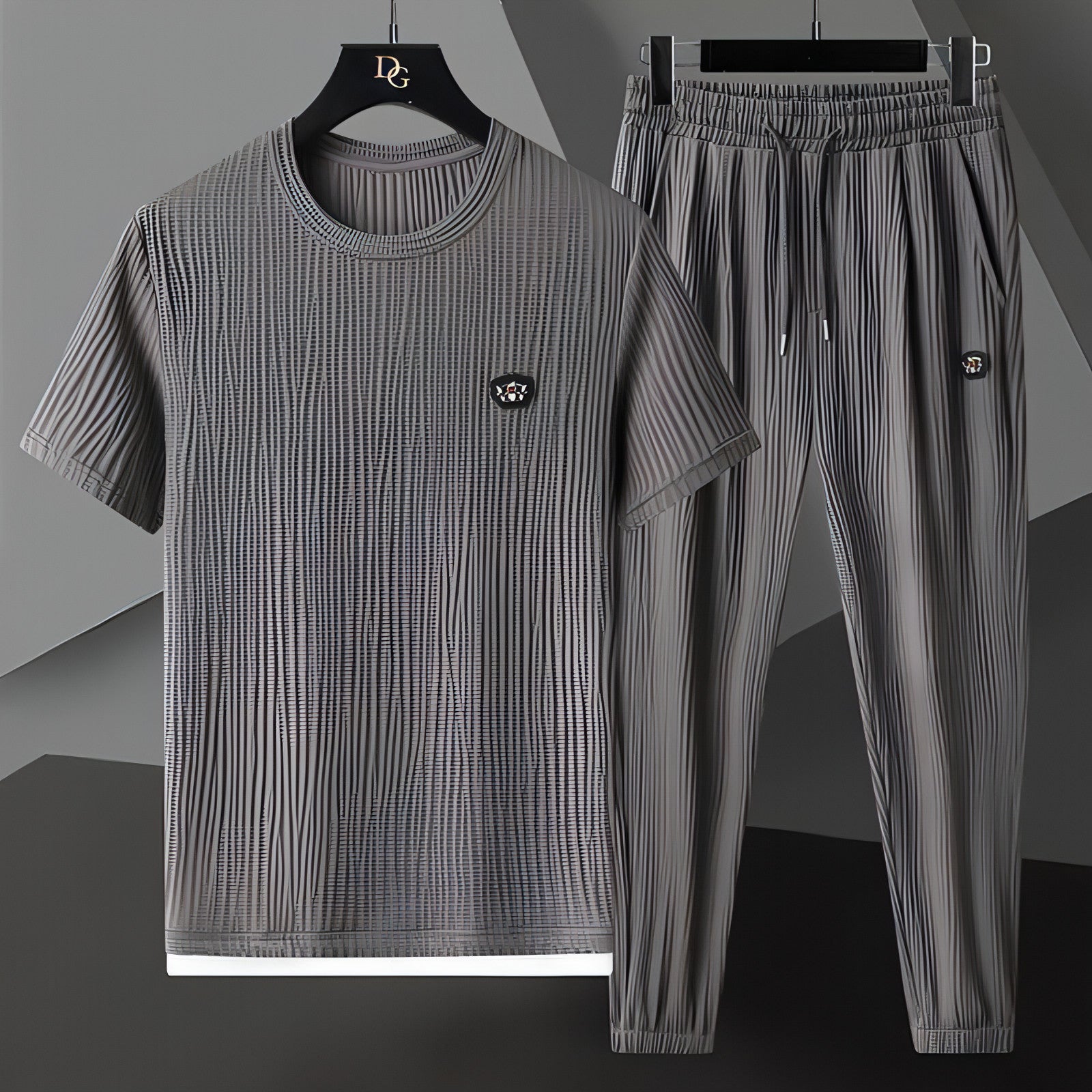 Pantalones de manga corta de secado rápido para ejercicio informal a la moda para hombre