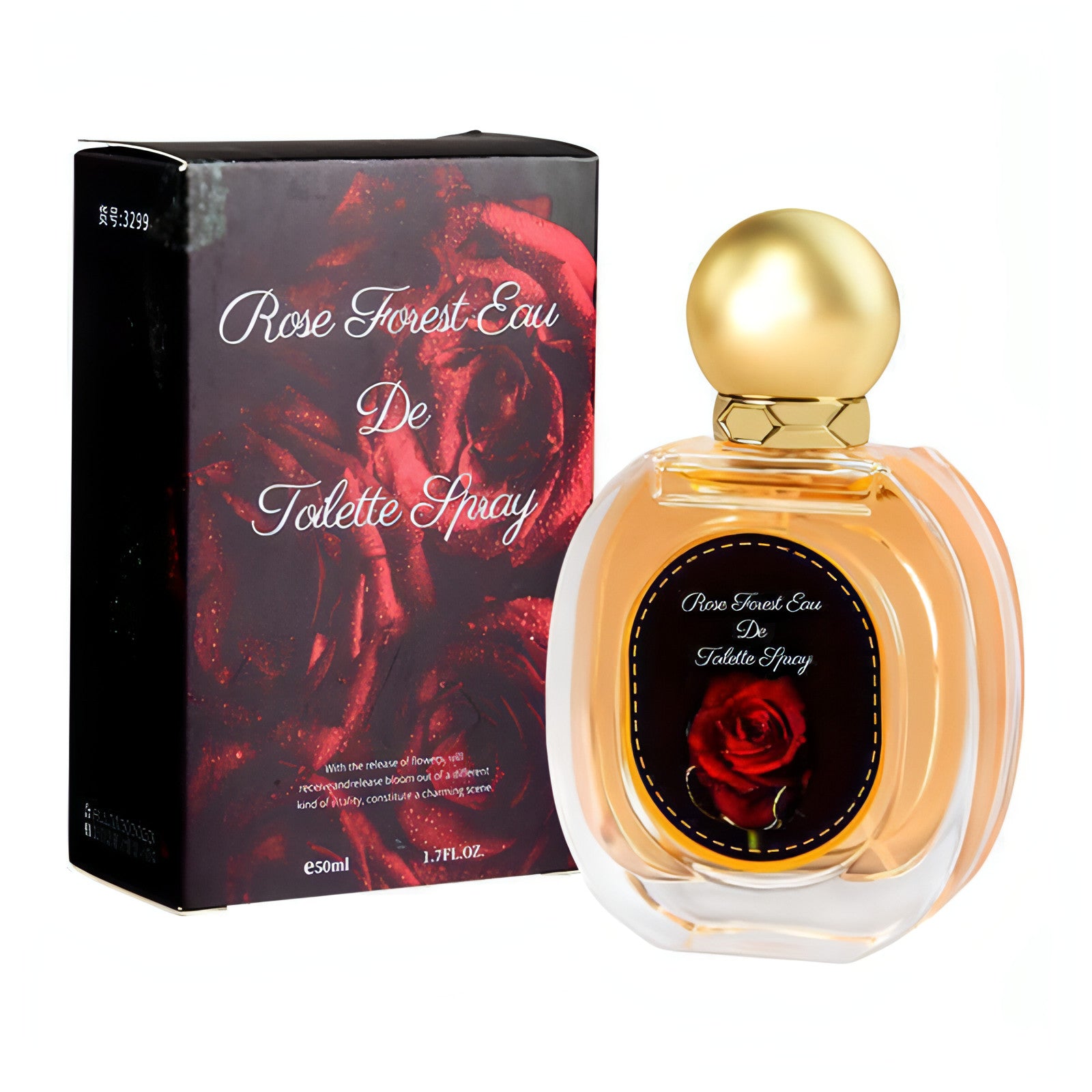 Парфюм Rose Forest для женщин длится туалета Eau de
