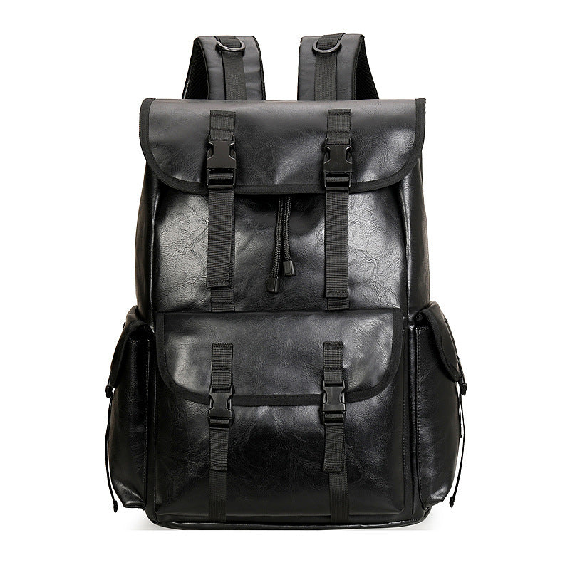 ALLFASHION™ – RollTop UrbanEdge Backpack (PU Leather)