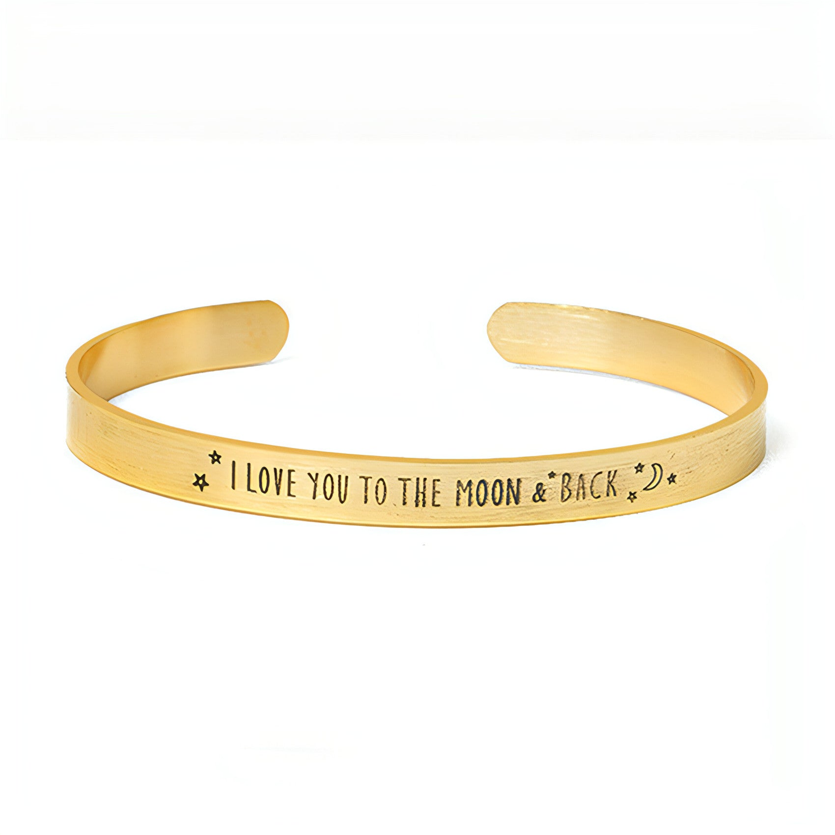 💖 Personalized Adjustable Cuff Bracelet – Your Words, Your Style