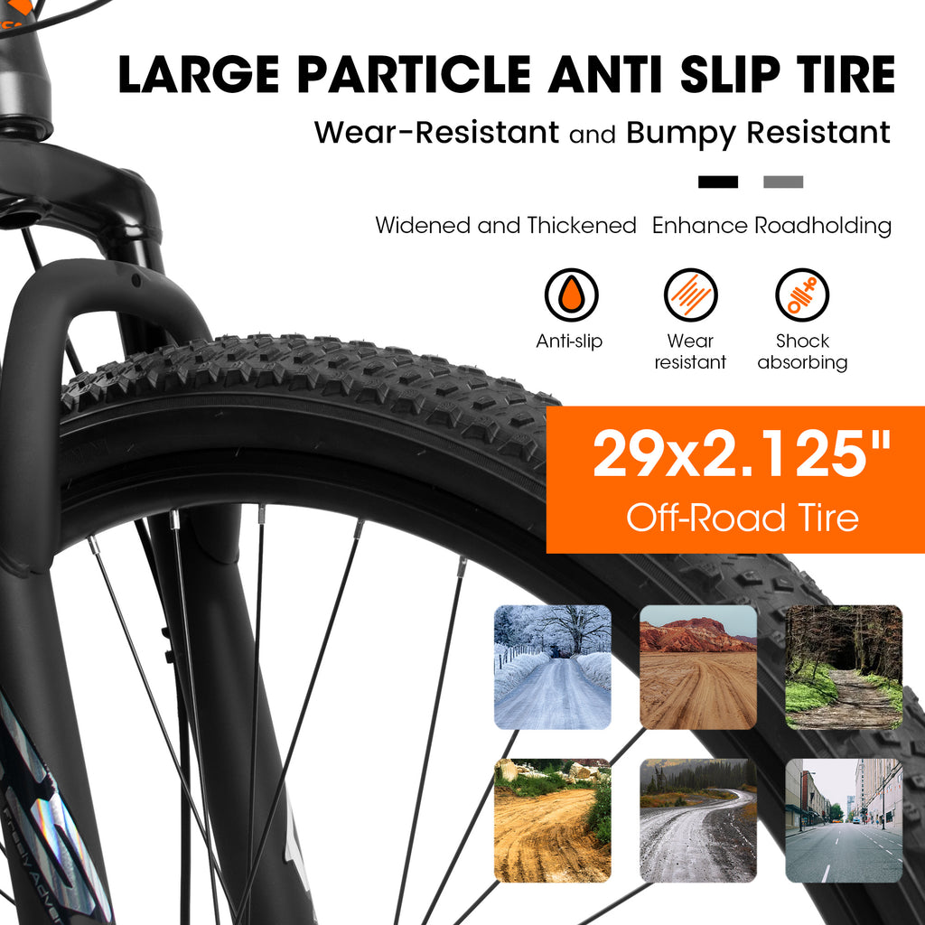 Ecarpat™ City-Cruizer – 29" Pro-Series Mountain Bike (21-Speed)