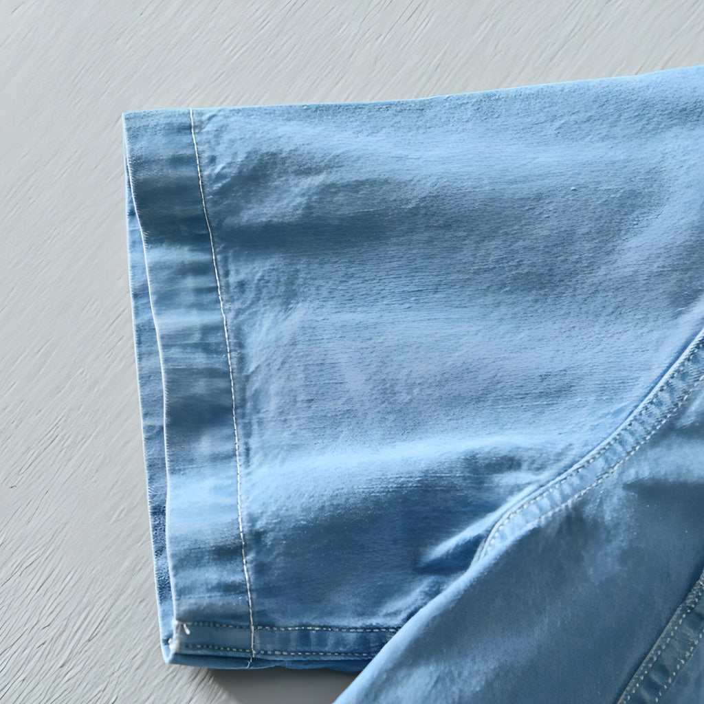 Camisa de vestir de algodón para hombre