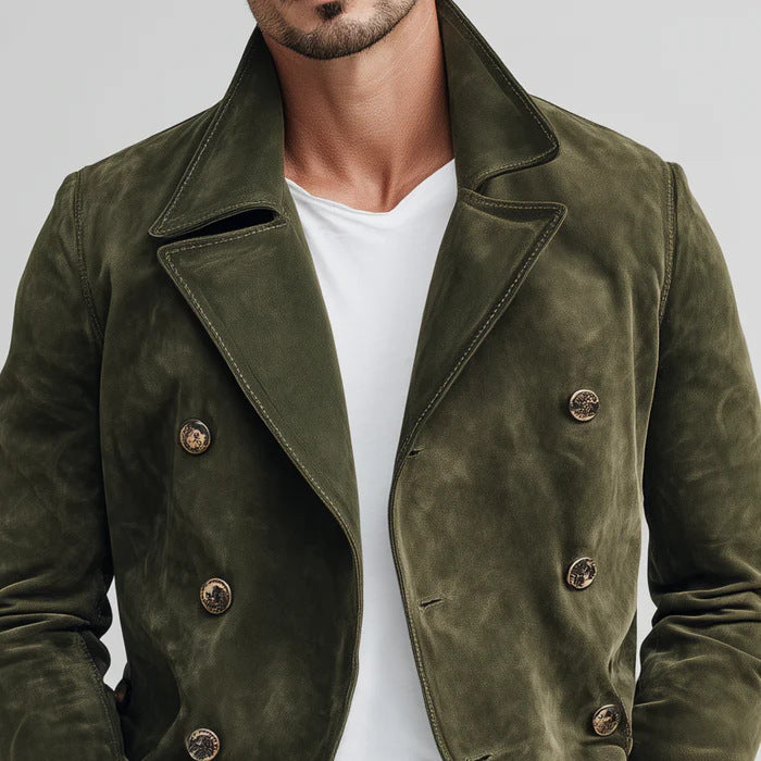 Men’s Vintage Double-Breasted Jacket | NORDHAVEN™ Heritage