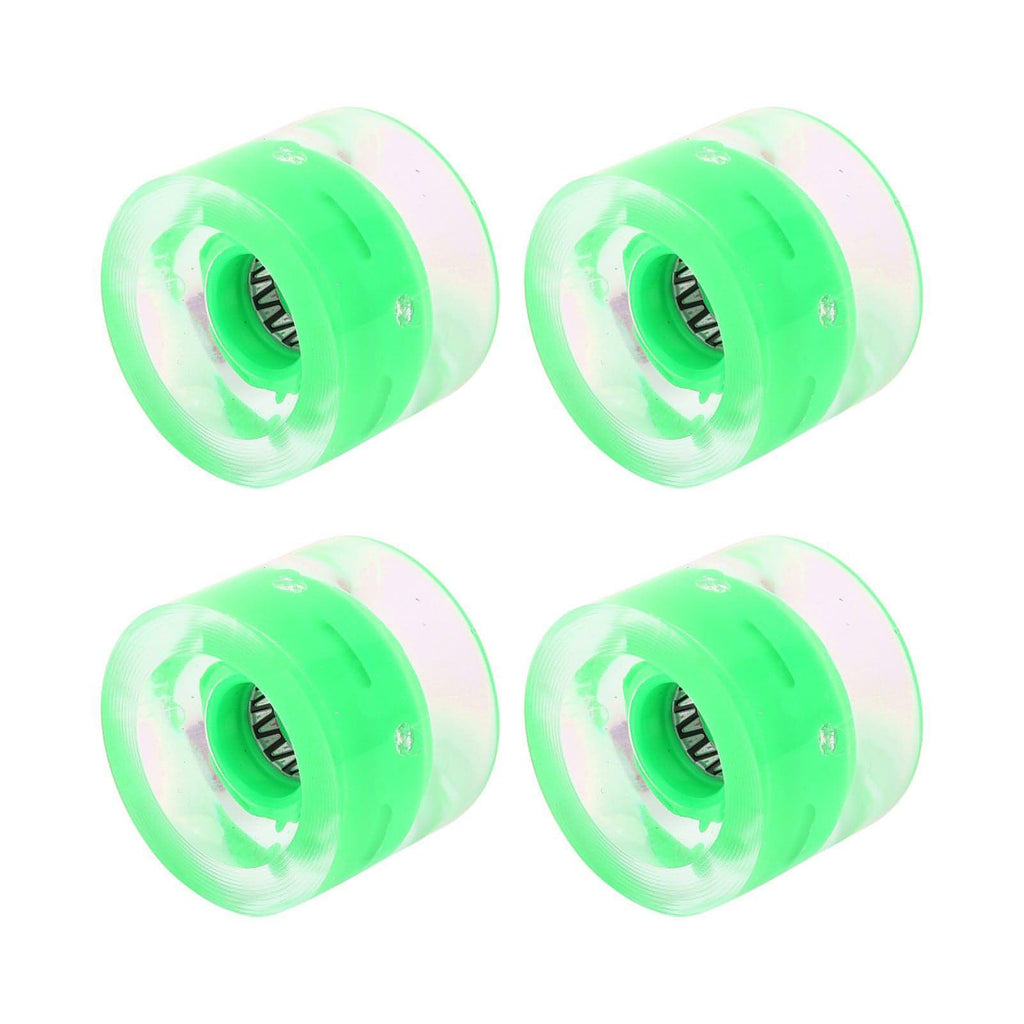 Wheel 78A 60x45mm HighElastic Skateboard Flash Wheel PU Filling for Longboard Cruiser Board(Green )