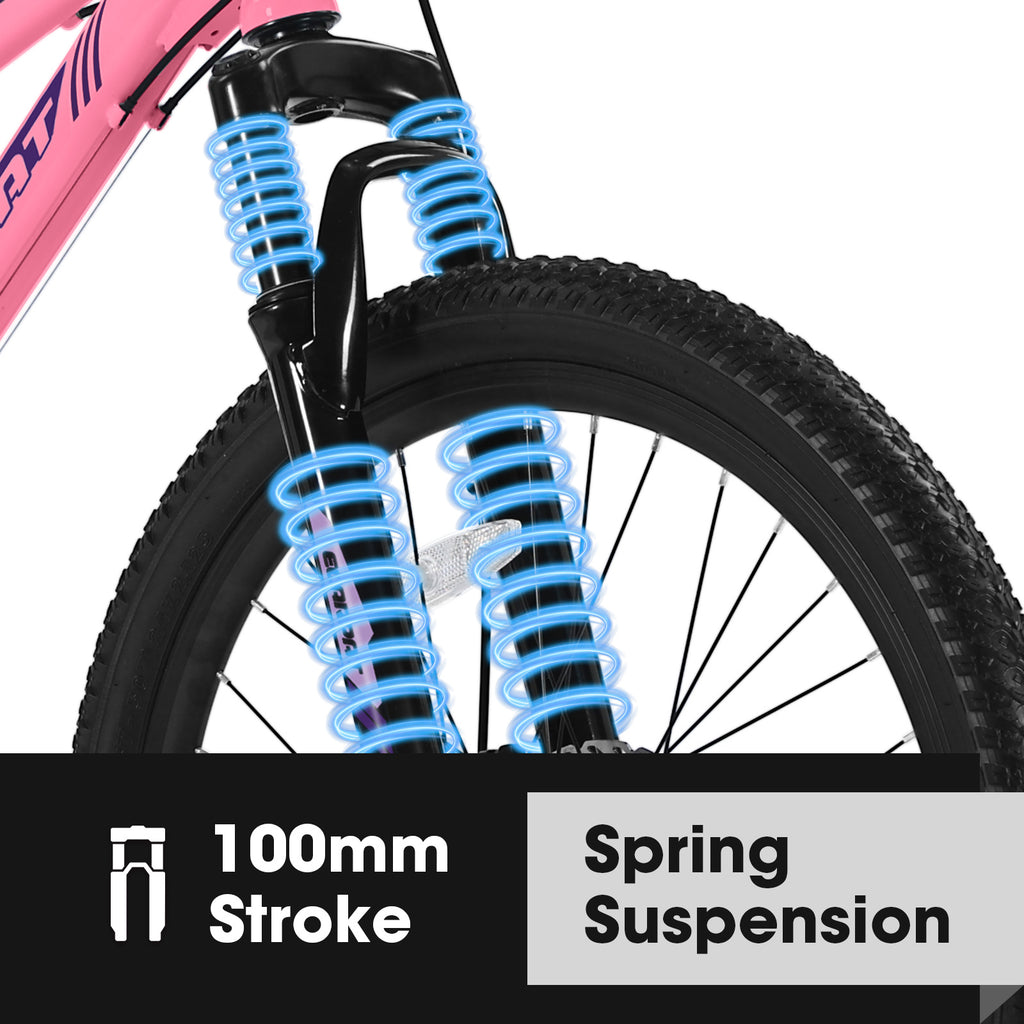 Carpat™ City-Cruizer – 26" Pink Trail Bike for Women & Teens