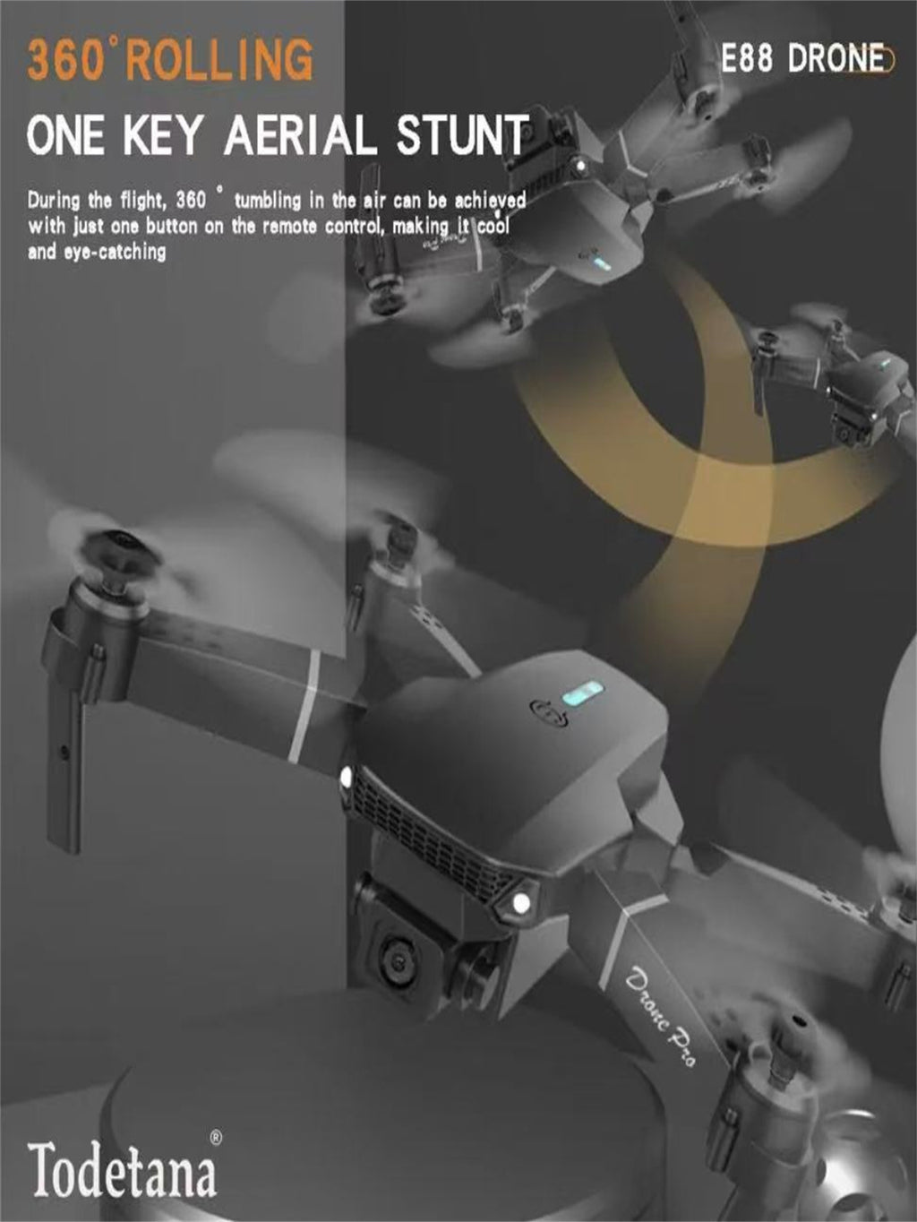 SkyCapture™ – Foldable Smart Camera Drone with 1 Battery (US Warehouse)