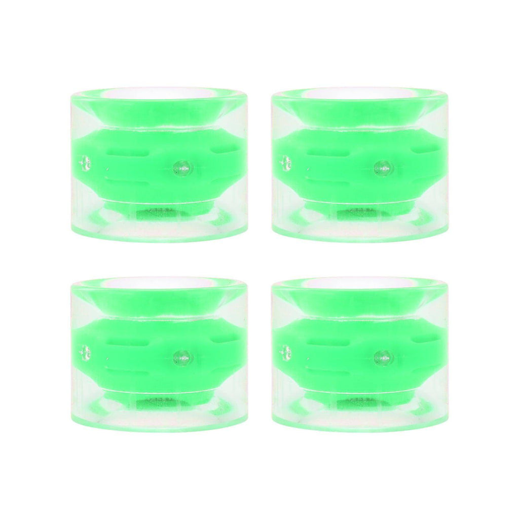Wheel 78A 60x45mm HighElastic Skateboard Flash Wheel PU Filling for Longboard Cruiser Board(Green )