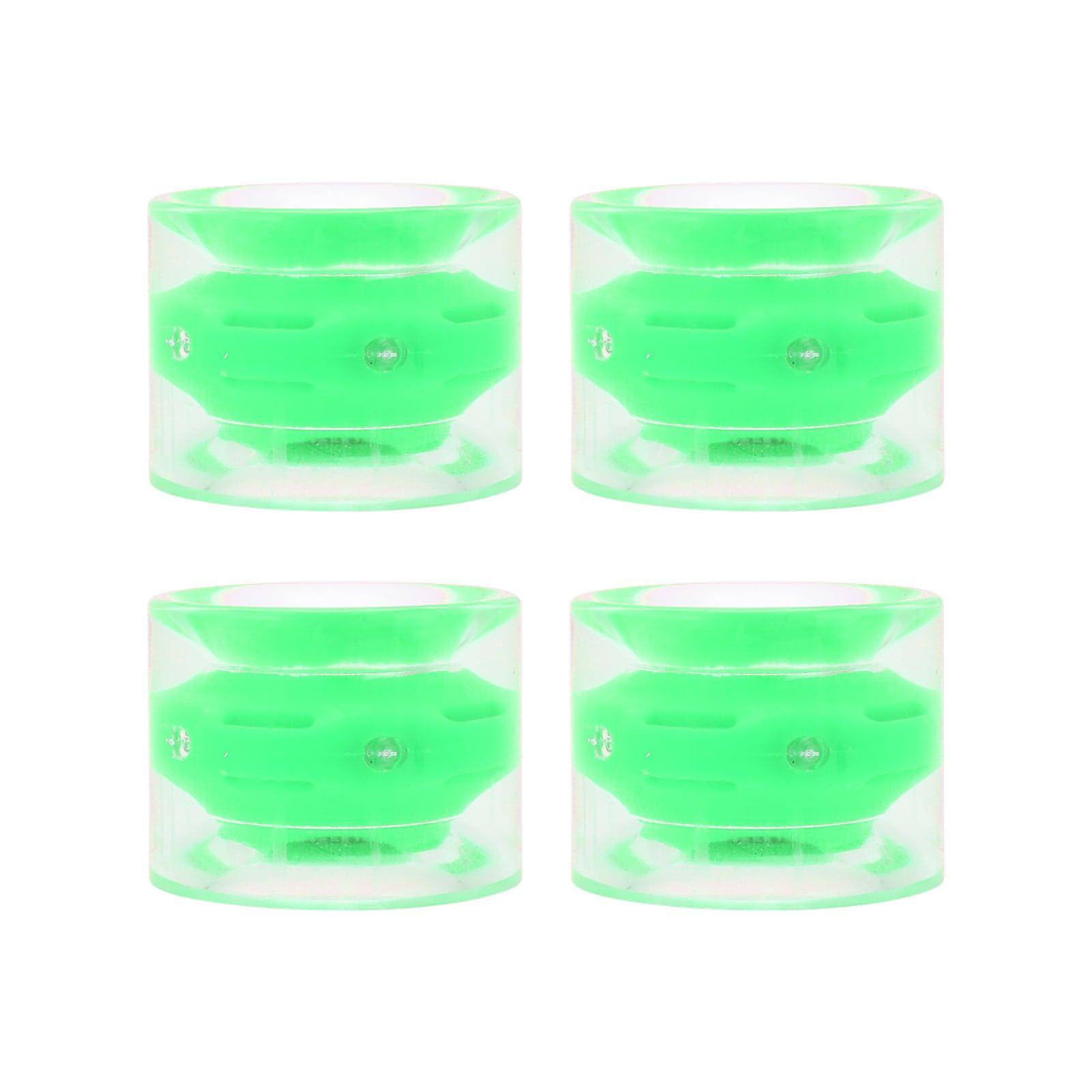 Wheel 78A 60x45mm HighElastic Skateboard Flash Wheel PU Filling for Longboard Cruiser Board(Green )