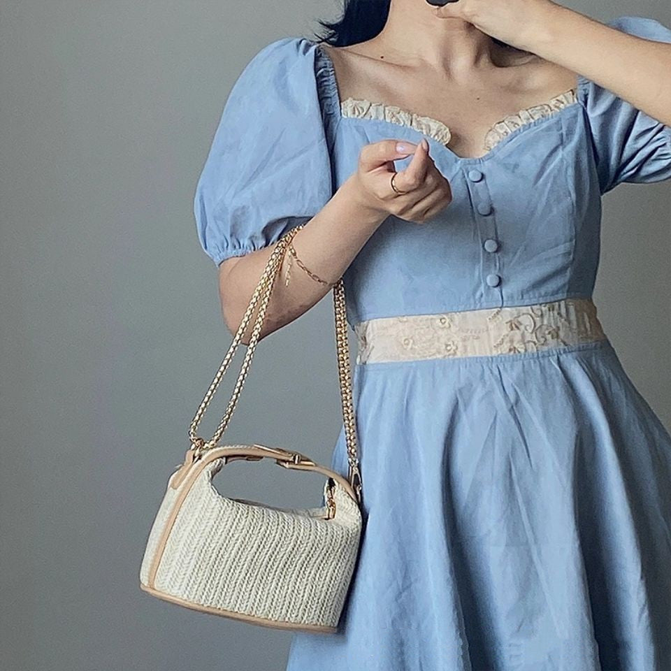 SolunaWeave™ – Halo Braid Shoulder Bag