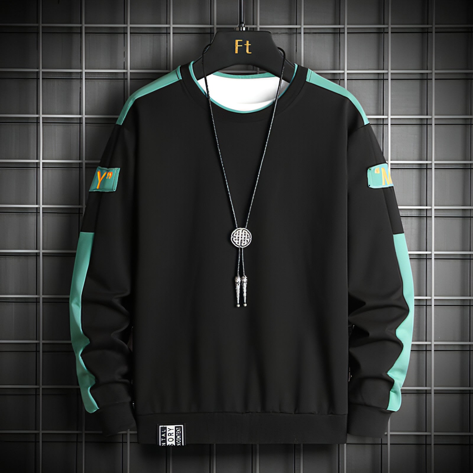 Men's Spring &amp; Autumn Casual Sports Round Neck Sweater