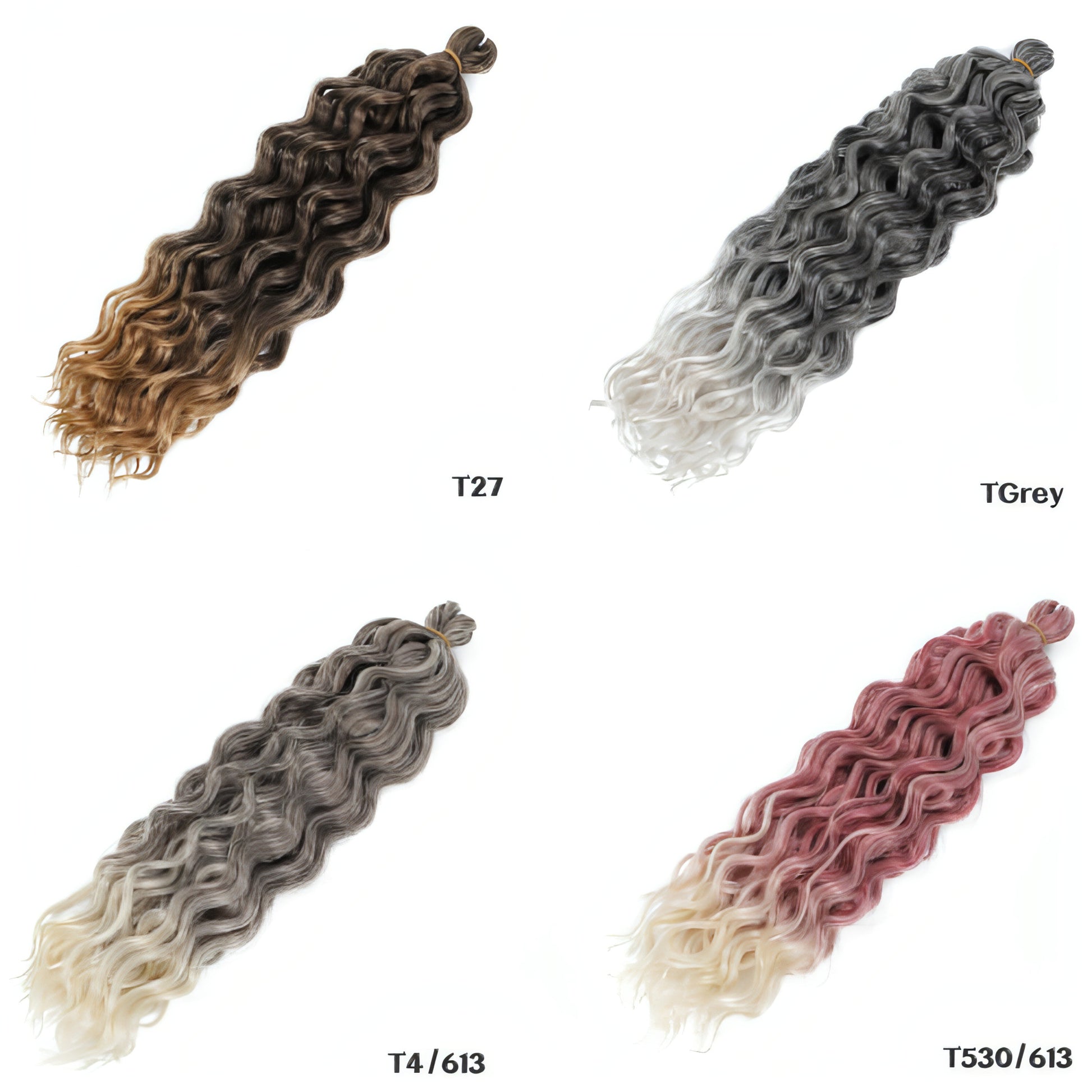 LuxeWaves Hawaii Ocean Wave Crochet Hair