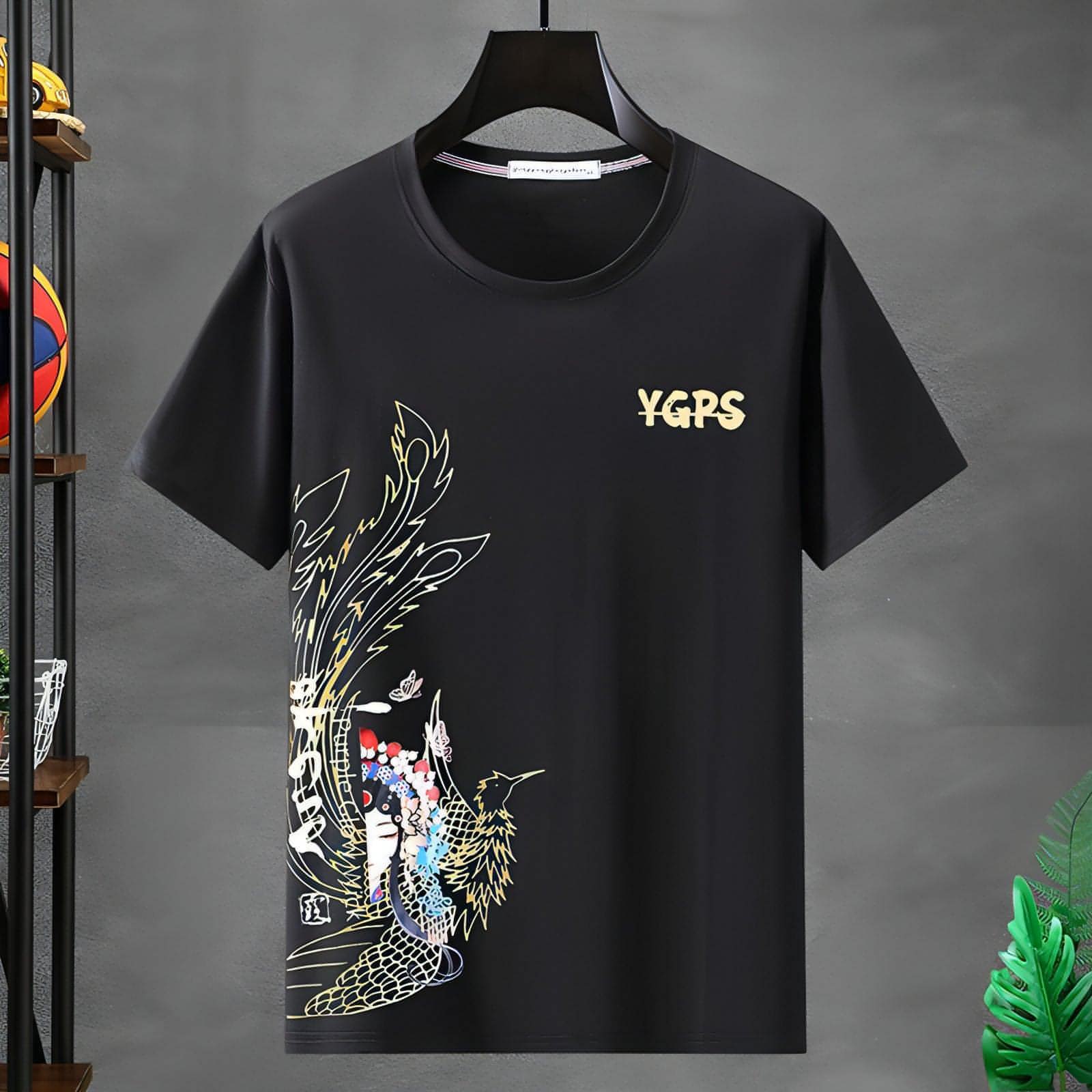 Oversized Short Sleeve T-shirt Men's Loose
