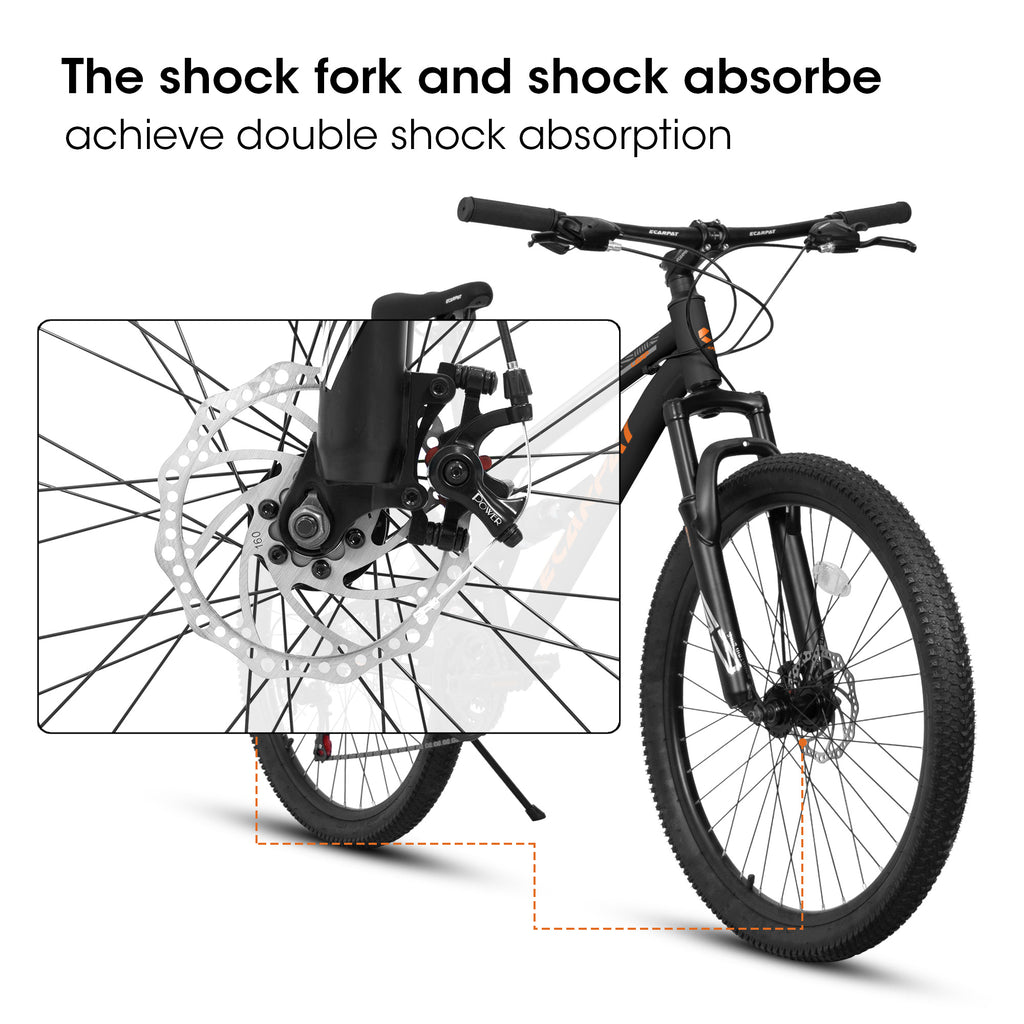 TrailMate™ – 26" Steel Frame MTB (21-Speed, Blue)