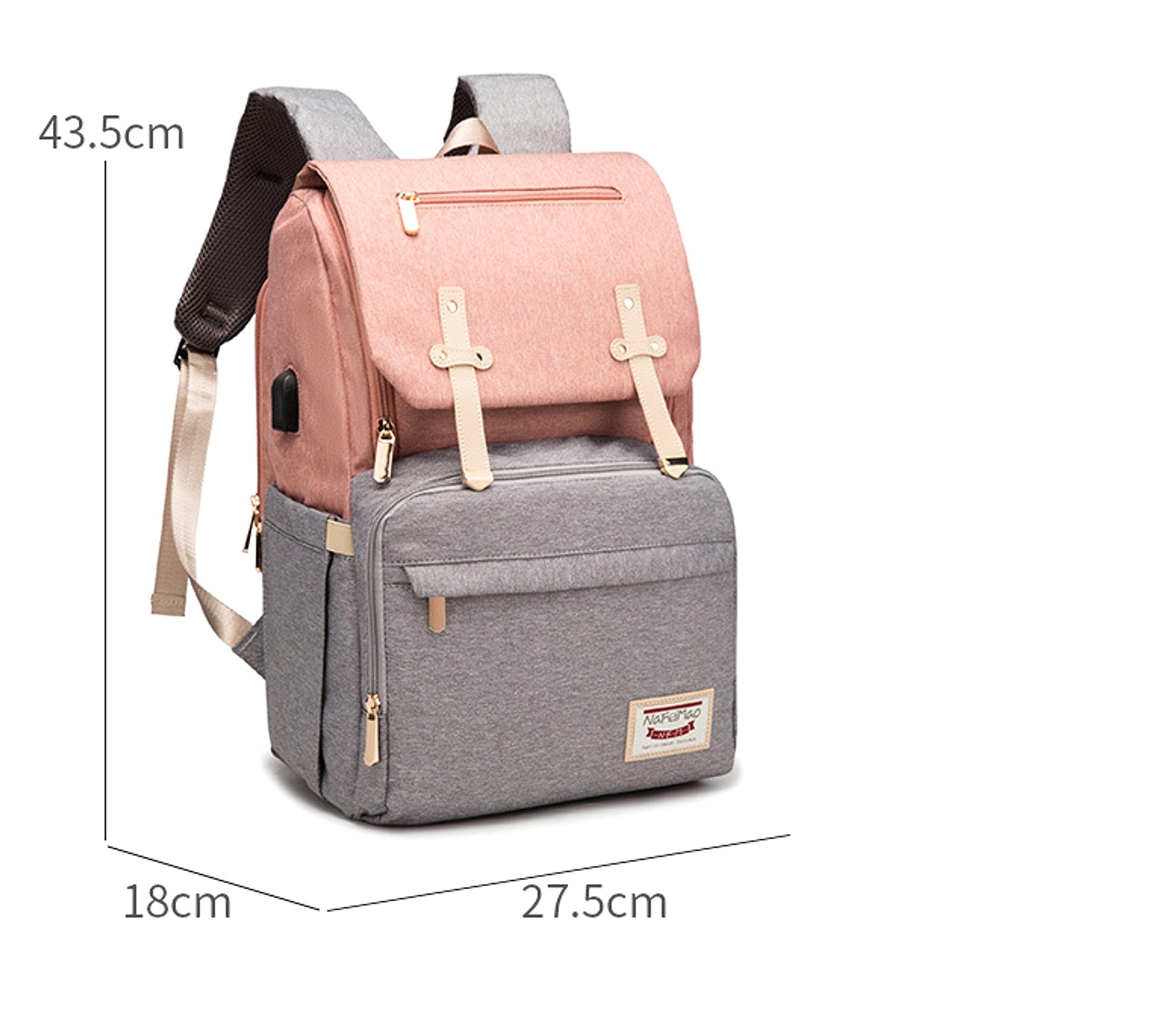 ALLFASHION™ – MommyPro Oxford Diaper Backpack - enhanced image 1