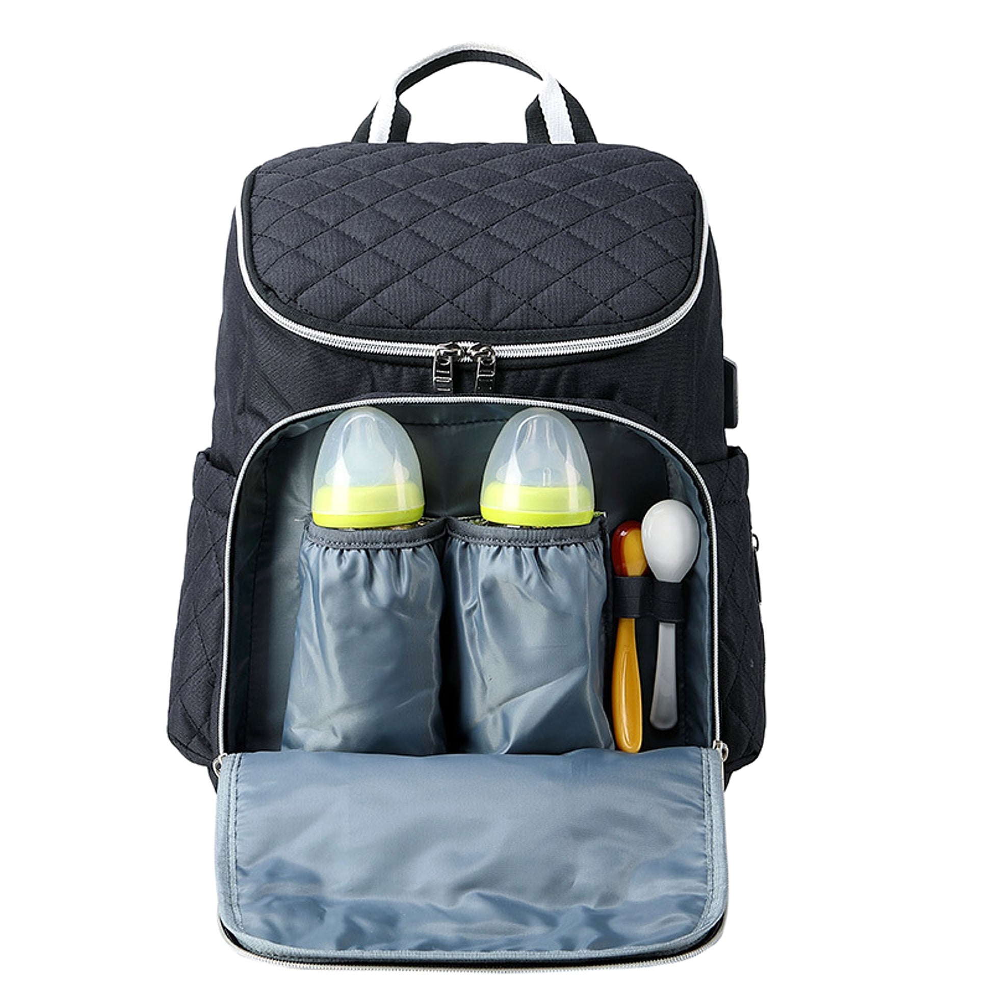 ALLFASHION™ – Quilted Daily Mommy Backpack - enhanced image 1