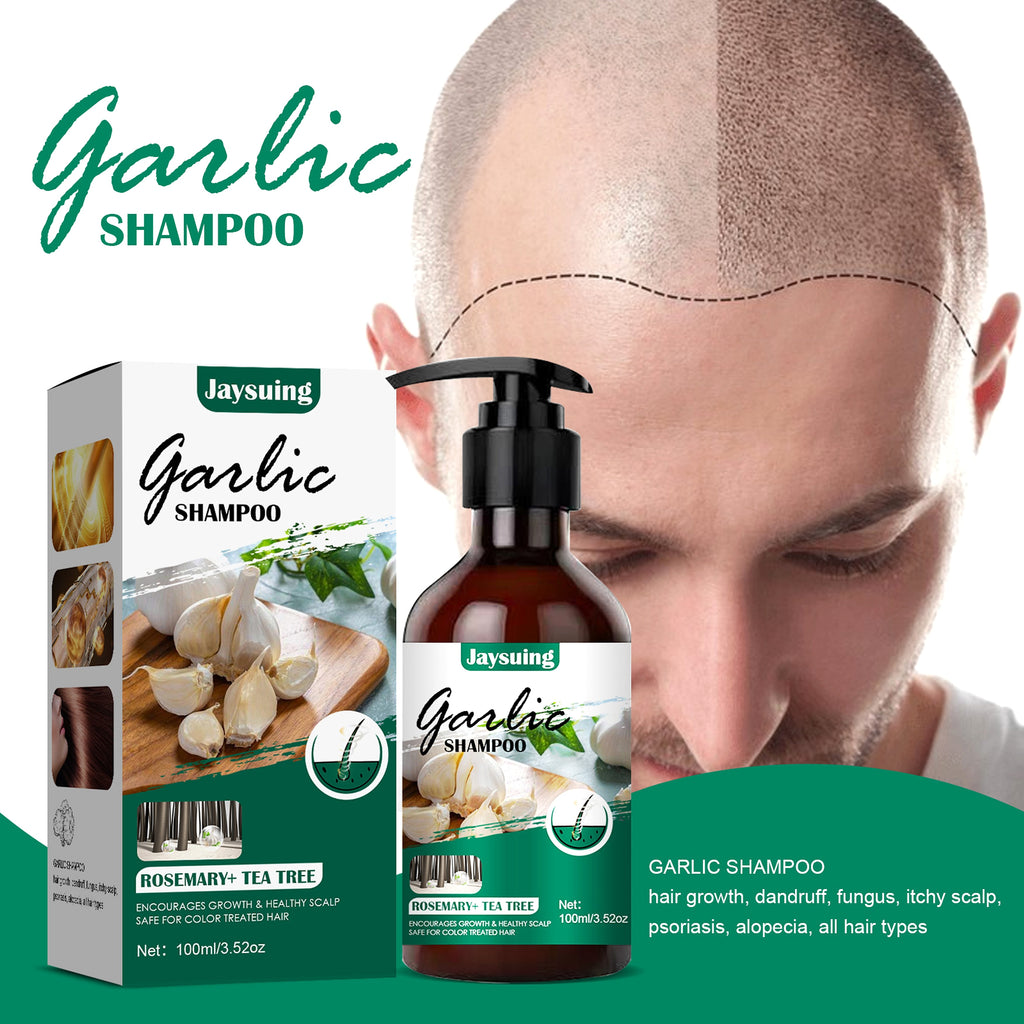 Garlic Shampoo – Botanical HairRepair Formula - enhanced image 1