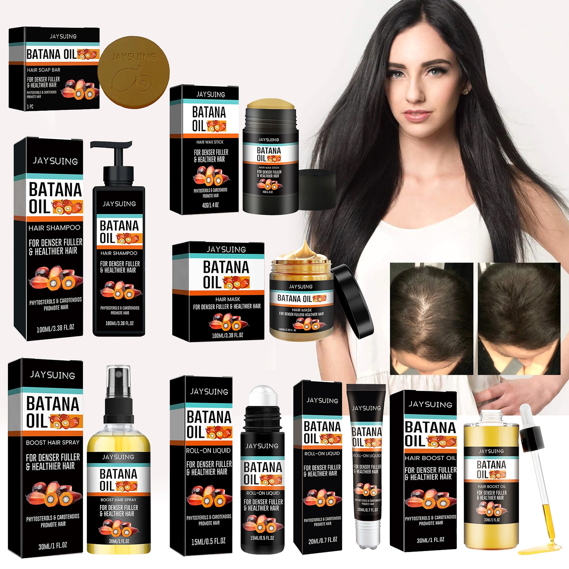 BananaGlow™ Hair Recovery Elixir – Root Booster & Split-End Repair - enhanced image 1