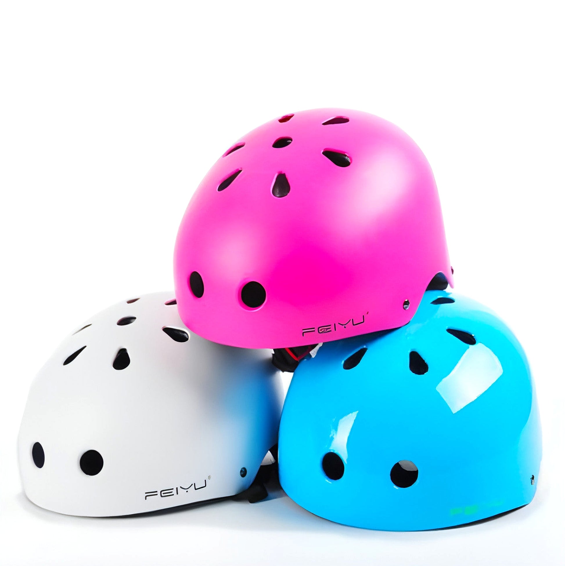 Boiling Fish Children's Wheel Skating Helmets  Hip-hop Bicycle Riding Skating For Men And Women's Helmets - enhanced image 1