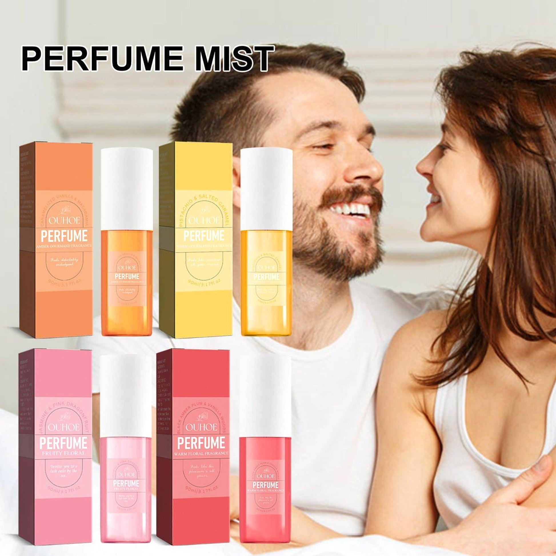 Brazilian Perfume,Fruity Fragrance Perfume Mist,Brazilian Perfume For Women Bodymoisturize Skin 3.17oz - enhanced image 1