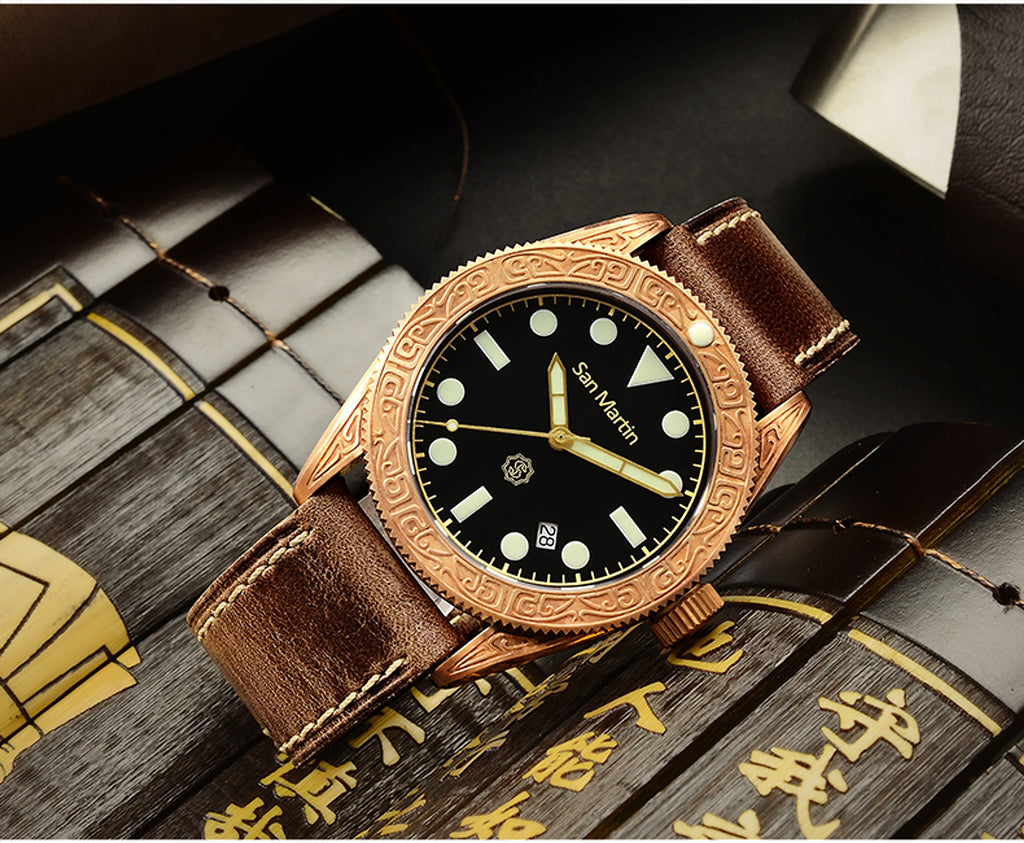 San Martin™ – Bronze Diver Automatic 200M - enhanced image 1