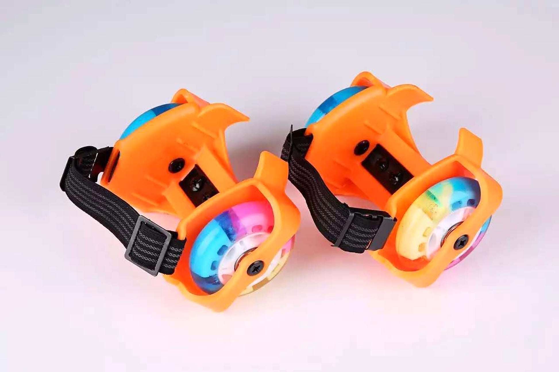 Children's hot wheels walking shoes shine roller skates - enhanced image 1