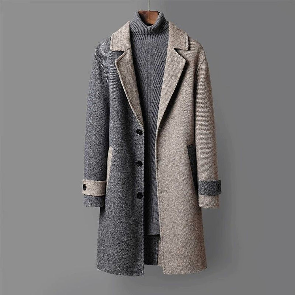CorduLux™ Men's Wool Coat – Premium Style & Warmth - enhanced image 1