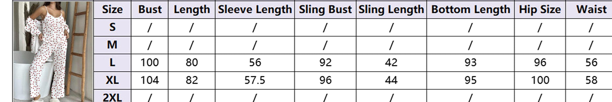 Women's Pajama Suit Casual Breathable Comfortable - enhanced image 1