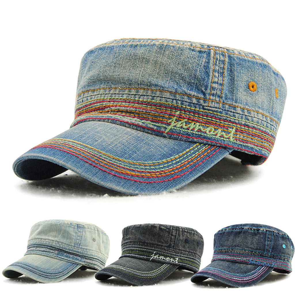 Cowboy cap Flat top hat - enhanced image 1