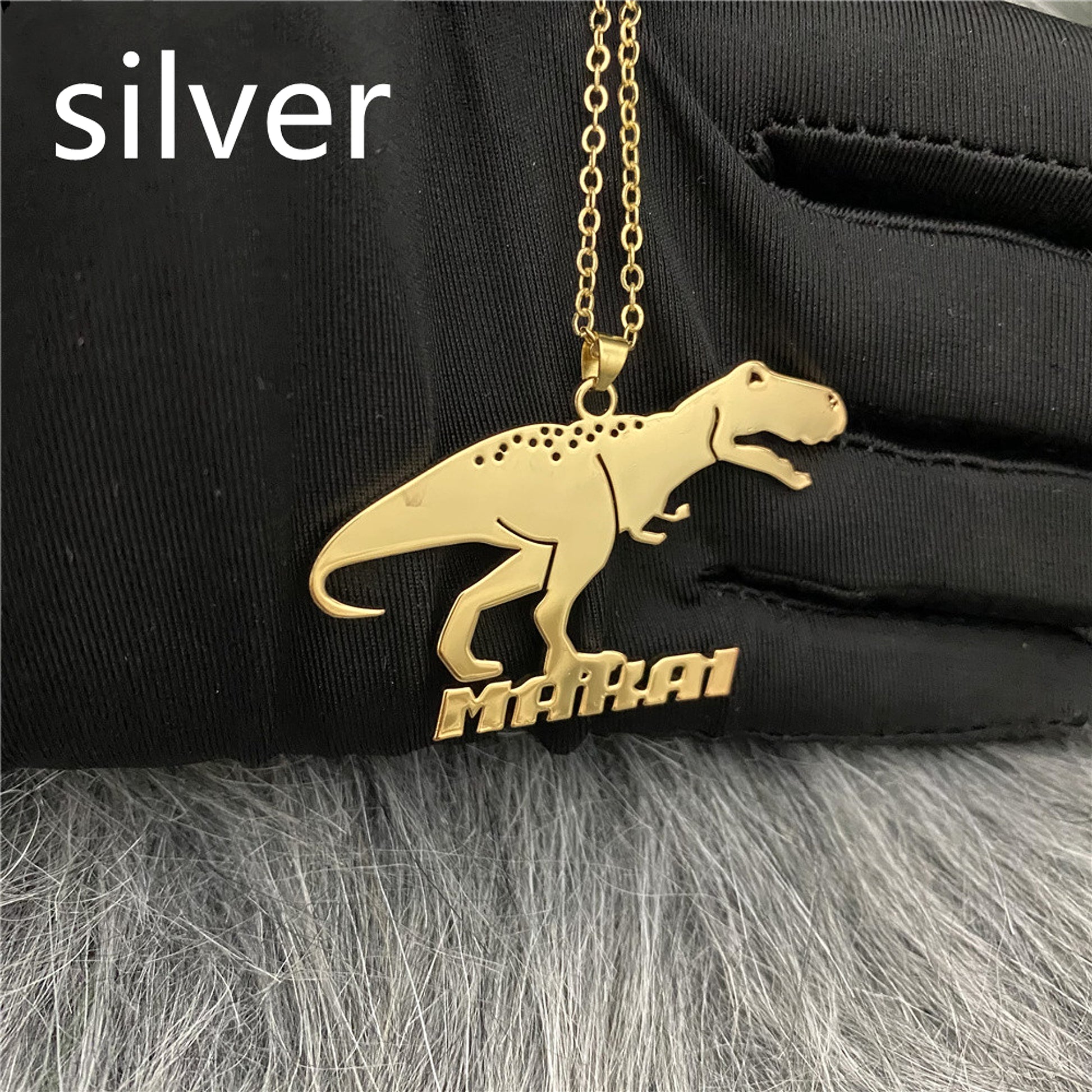 🦅 Custom Animal Pendant Necklace – Bold & Personalized for You - enhanced image 1