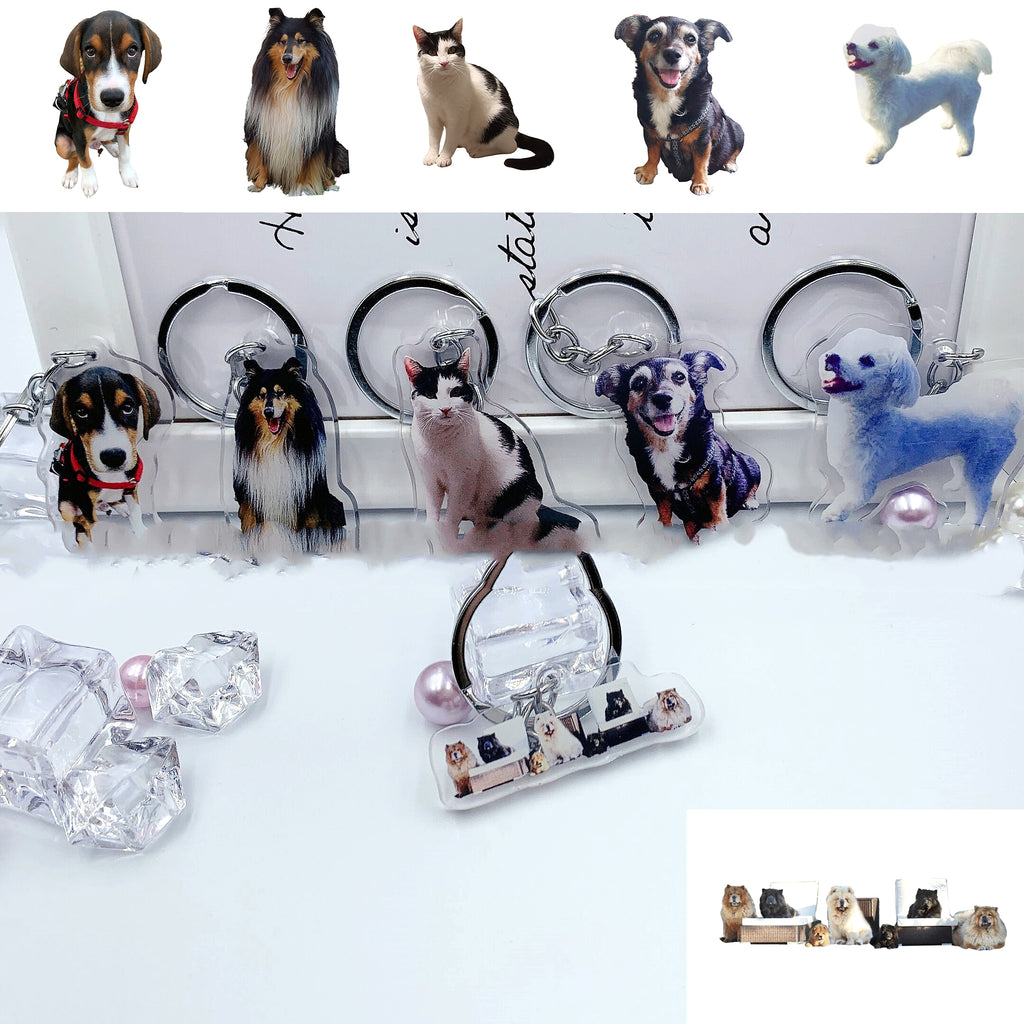 Custom Acrylic Cartoon Keychain – A Fun & Personalized Accessory! - enhanced image 1
